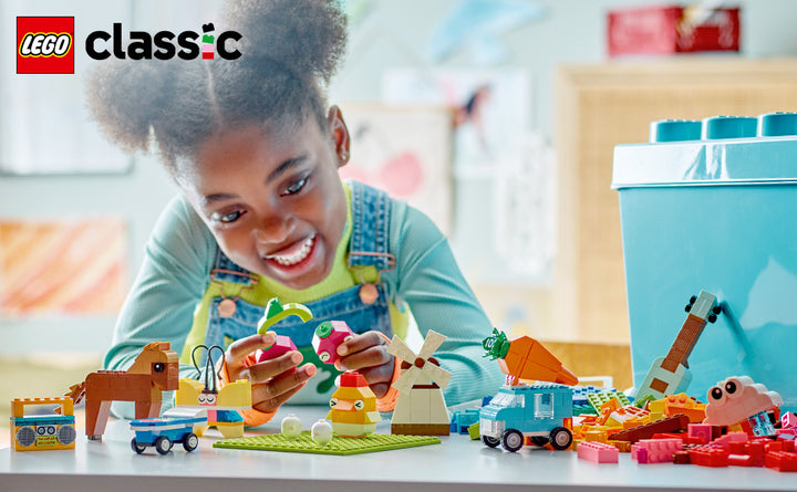 LEGO Bloques de construcción clásicos y vibrantes de caja