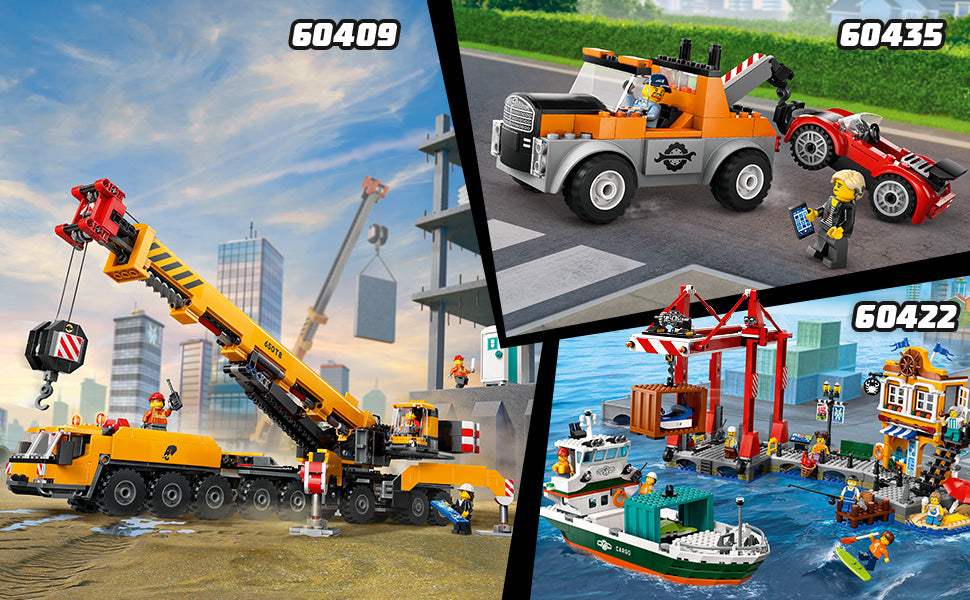 LEGO Juguete de excavadora de construcción urbana