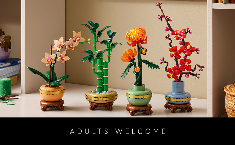 LEGO Botanicals Lucky Bamboo Building Set Planta