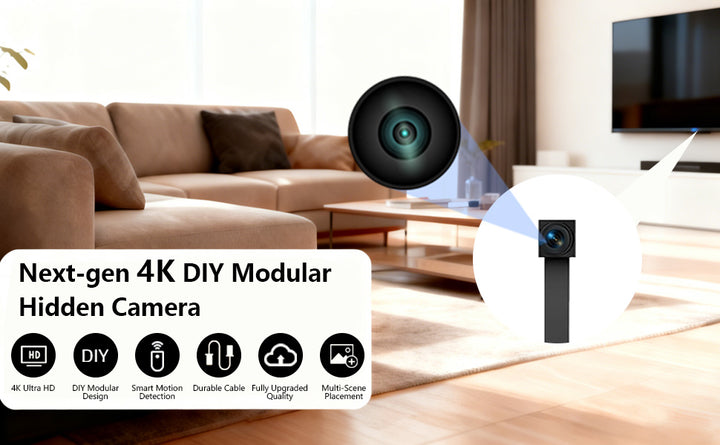 Ctetma Mini módulo de cámara 4K DIY pequeña cámara de