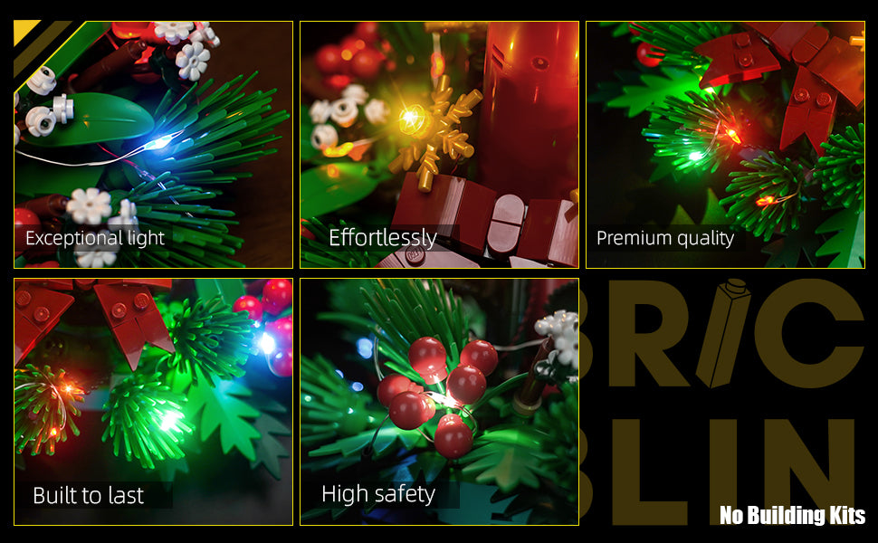 BrickBling Luz LED compatible con Lego decoración de mesa