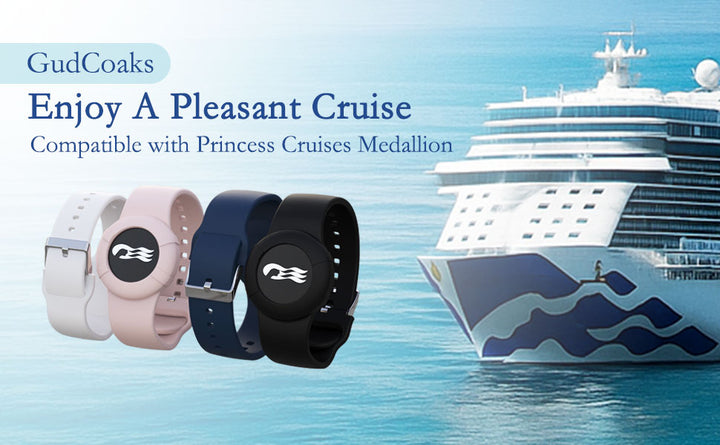 4 paquetes de porta credenciales Princess Cruise Medallion