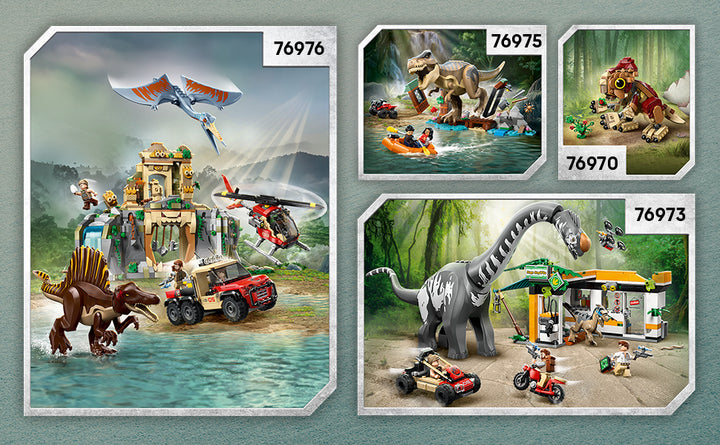 LEGO Jurassic World Raptor Off-Road Escape - Juego de