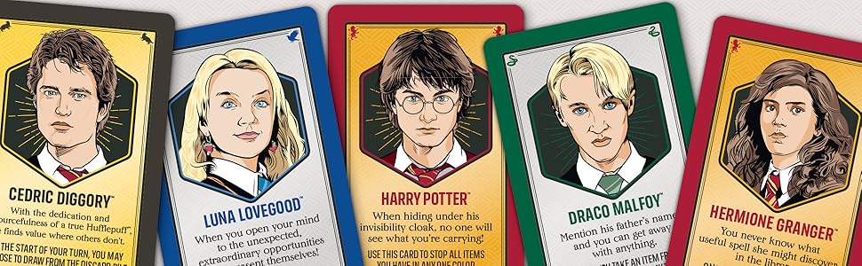 Monopoly Deal Juego de cartas de Harry Potter Juegos