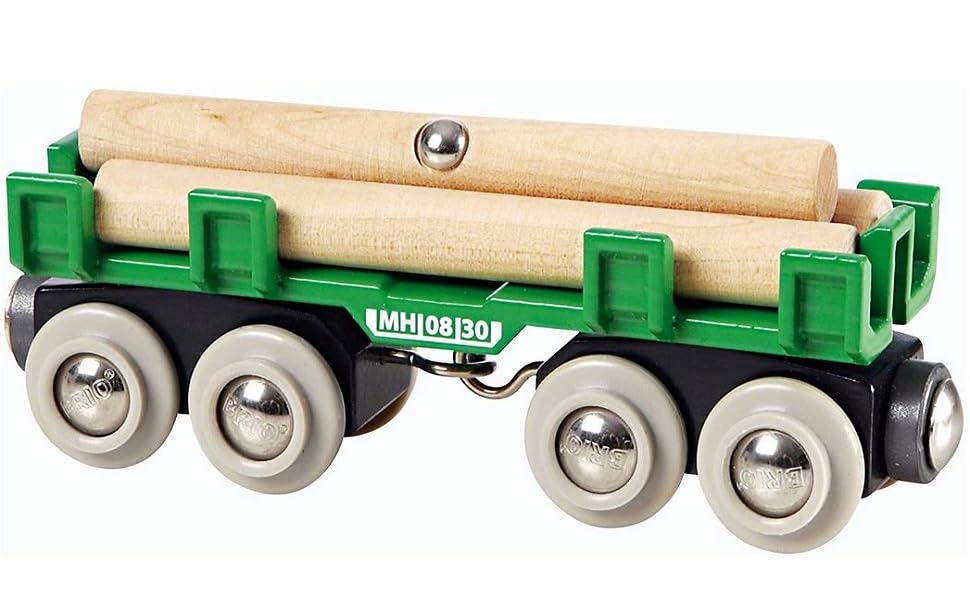 BRIO World - 33696 - Carro de carga de madera Juego de
