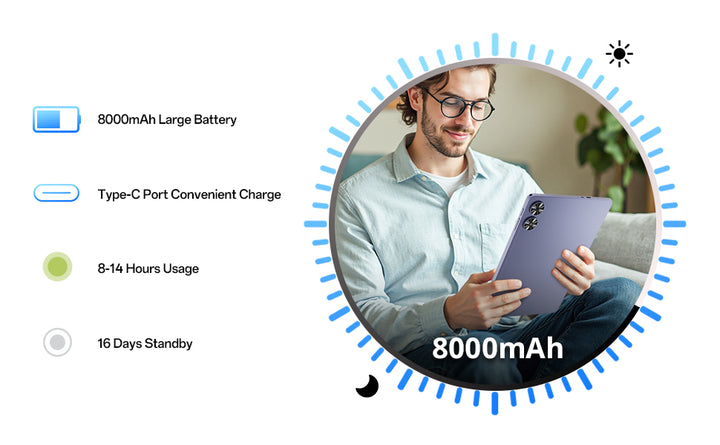Tablet Android de 12 pulgadas con procesador Octa-Core