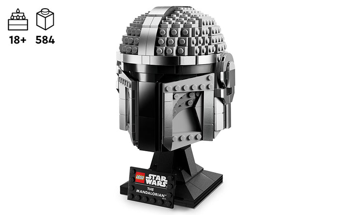 LEGO Star Wars The Mandalorian Helmet 75328 Kit de modelo
