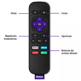 Roku Premiere Última Versión 4k Control Con Botones Directos