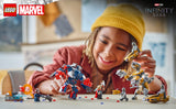 LEGO Marvel Avengers Endgame Thor vs Chitauri - Juego de