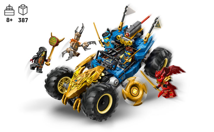 LEGO NINJAGO Jays - Juguete de construcción de autos