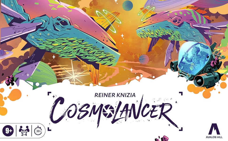 Juego de mesa Cosmolancer Un juego de estrategia por
