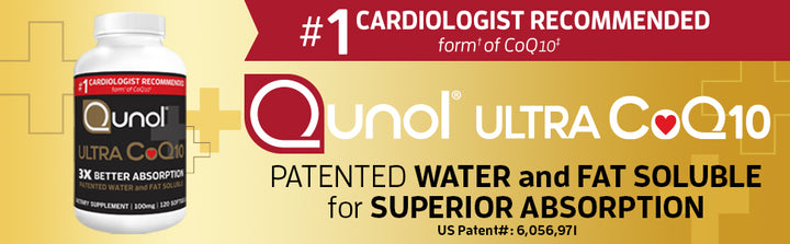 Qunol Cápsulas blandas CoQ10 de 100 mg Ultra CoQ10 100 mg