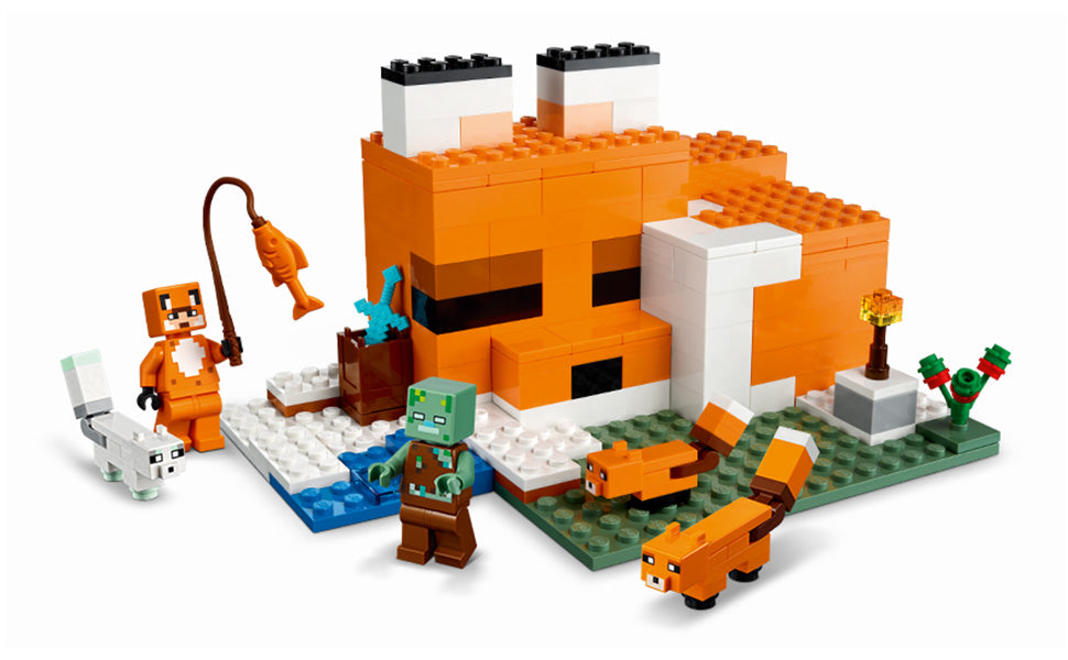 LEGO Minecraft El Refugio-Zorro 21178 - Set de