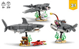 LEGO Creator - Juguete de construcción de tiburón feroz