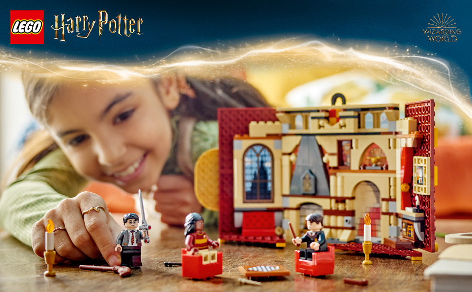 Lego Harry Potter Gryffindor House Banner Set 76409 con