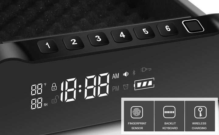 FTOP - Caja fuerte biométrica para armas con huellas
