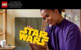 LEGO Star Wars Logo de Star Wars construido con ladrillo