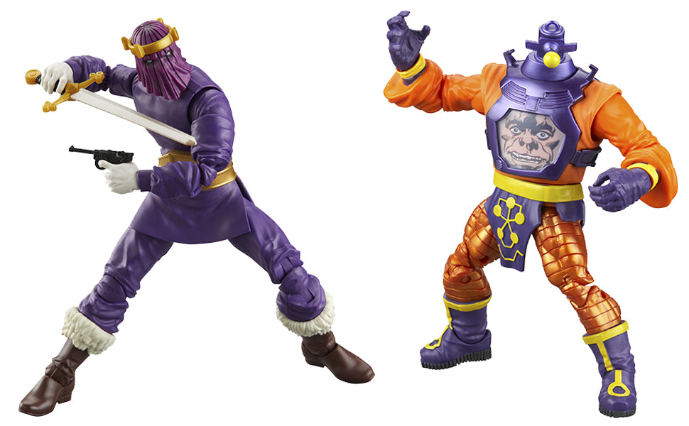 Marvel Legends Series Baron Zemo y Arnim Zola Captain