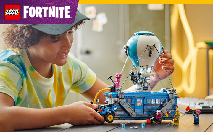 LEGO Fortnite - Juguete de construcción de autobús de