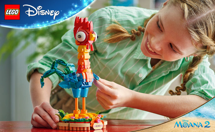 LEGO Disney Moana 2 Heihei - Juguete de construcción para
