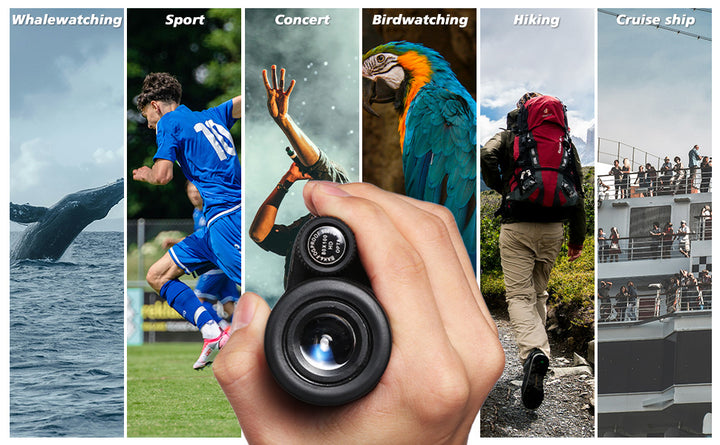 OEXLUFORD Monocular de 80 x 100 para adultos Telescopio