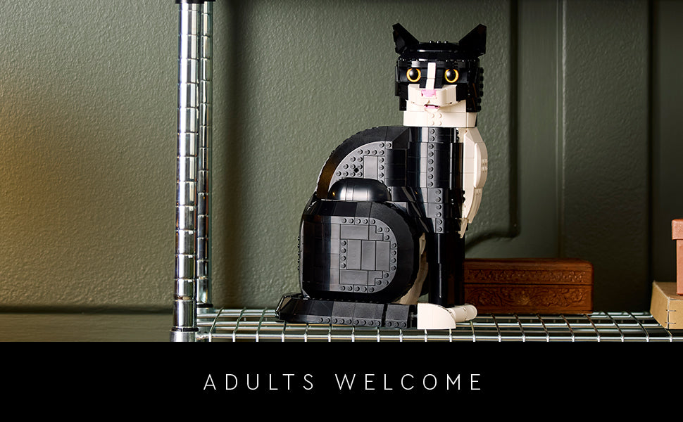 LEGO Ideas Tuxedo Cat - Juegos de construcción para