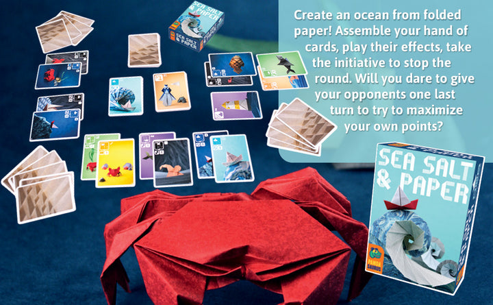 Pandasaurus Games Juego de Cartas Sea Salt and Paper -