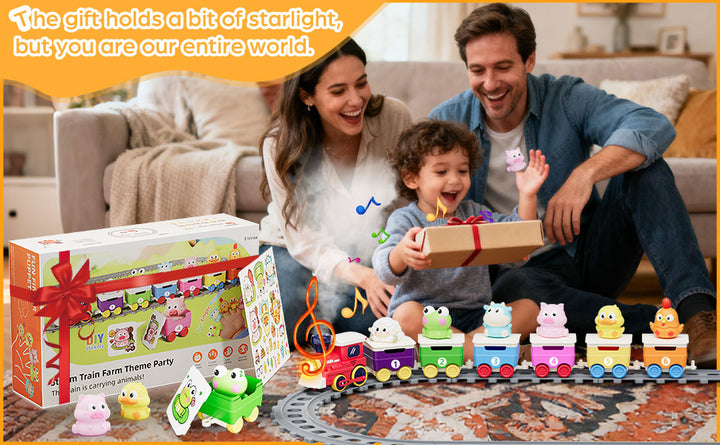 Juguetes de pista de tren para niños juego de tren