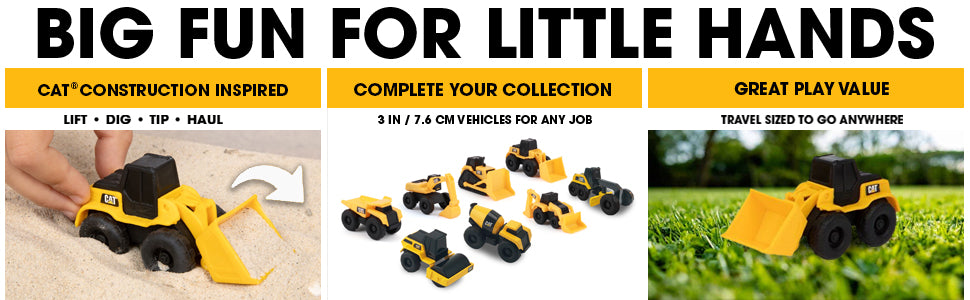 CAT Juguetes de construcción Store N Go Playset - La funda