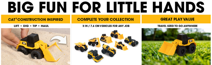 CAT Juguetes de construcción Store N Go Playset - La funda