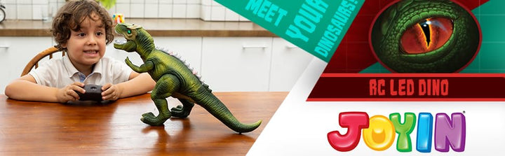 JOYIN Juguete robot de dinosaurio para niños de 3 años o
