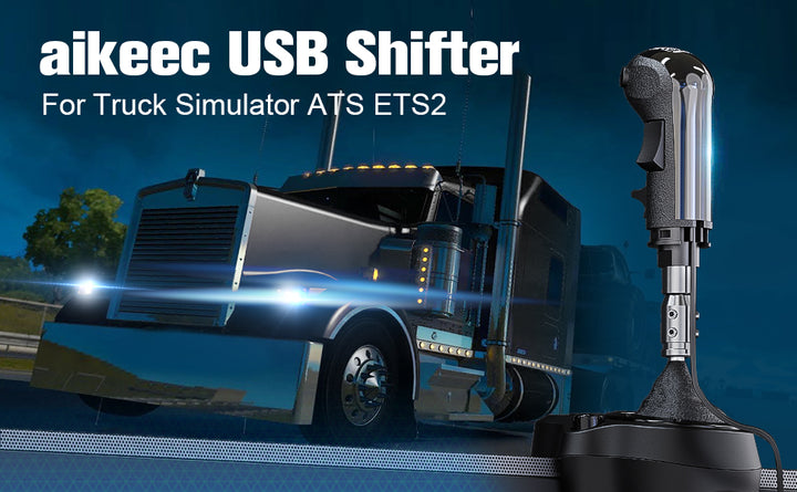 USB American Truck Simulator Shifter Gearshift Knob Fit