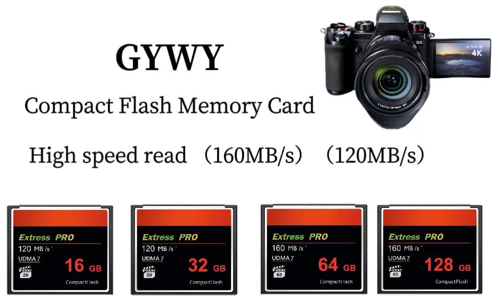 Velocidad UDMA de 32 GB hasta 120 MB/sfor Profesional