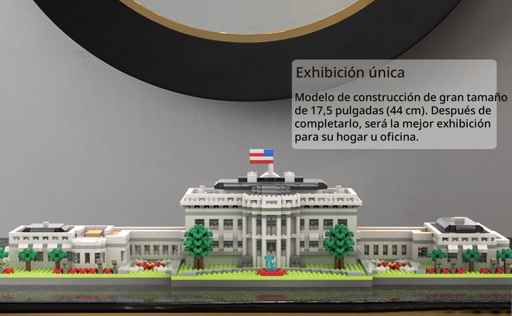 SEMKY Micro Mini Blocks White House Famous Landmark Set -