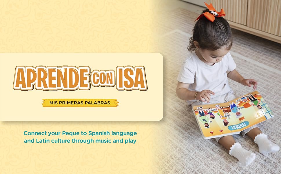 Aprende Peque Libro de aprendizaje interactivo para niños