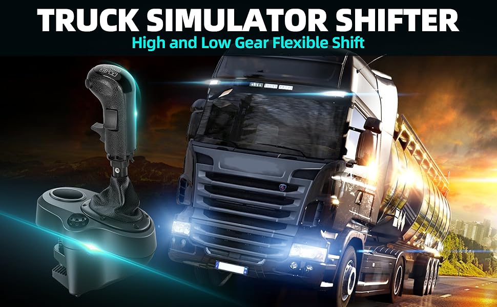 USB Truck Simulator Shifter Compatible Logitech G25 G27