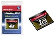Transcend Tarjeta Ultra CompactFlash Tipo 1 de 2 GB - 2 GB
