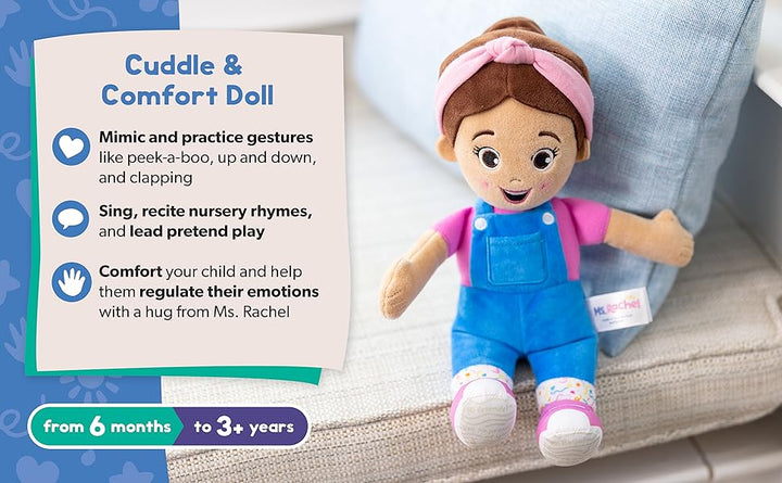Ms Rachel - Muñeca oficial para abrazar y estar cómoda