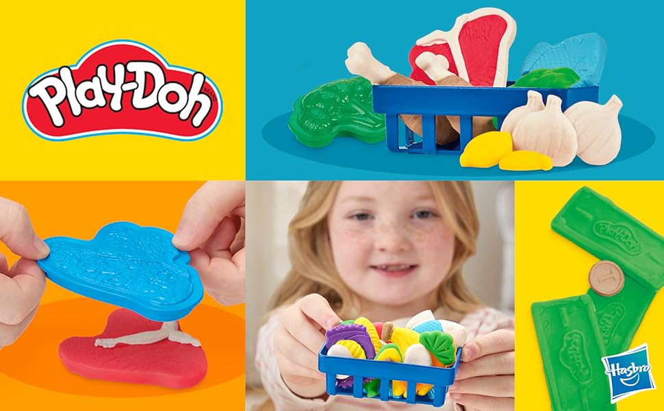 Play-Doh Juguete de caja registradora 23 accesorios de