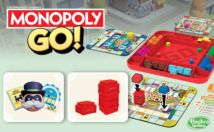 Monopoly GO Juego de mesa Inspirado en el popular juego