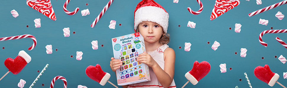 PLAY ABC - Bloques de construcción para niños pequeños de