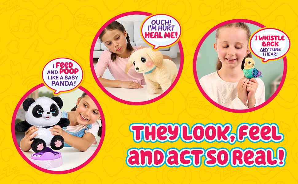 Little Live Pets My Baby Talking Panda ChuChu peluche de