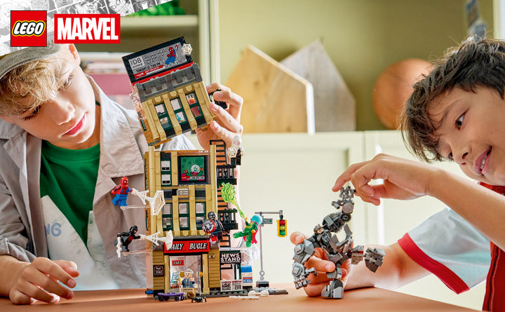 LEGO Marvel Spider-Man vs Mysterio The Daily Bugle