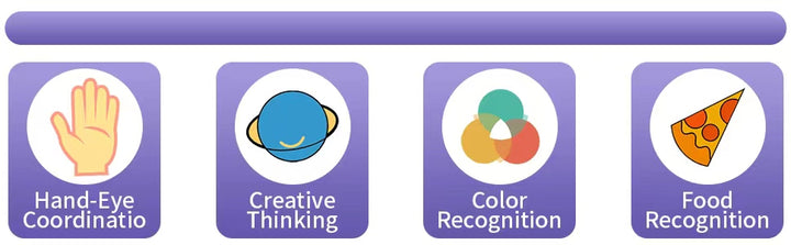 Comida de juego de simulación para la cocina de los niños