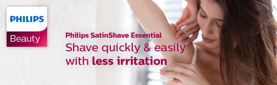 Philips SatinShave Essential Afeitadora Eléctrica Húmeda y