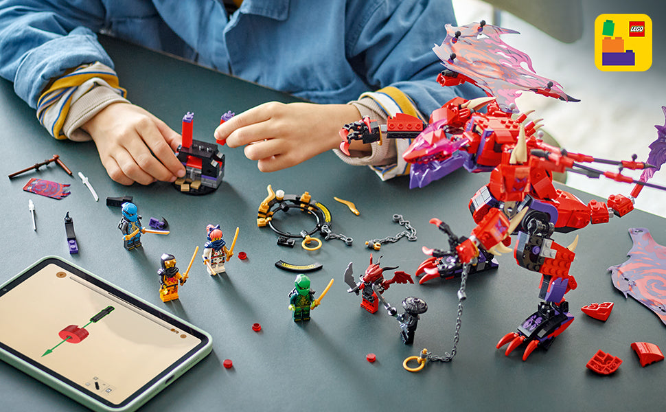 LEGO NINJAGO Thunderfang Dragon of Chaos - Juguete de