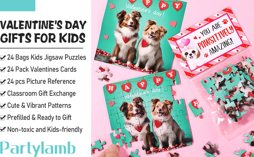 Partylamb Regalos para el día de San Valentín para niños