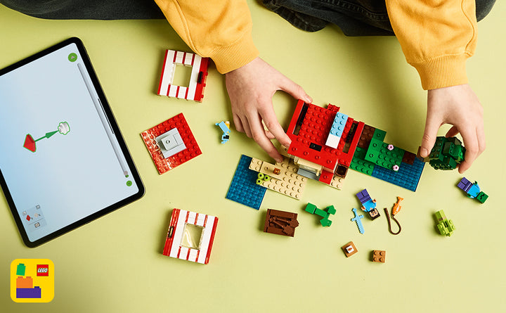 LEGO - Juguete de Minecraft de la casa de TNT en la jungla