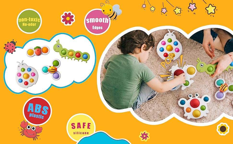 LiKee - Juguetes para aliviar la ansiedad para niños o
