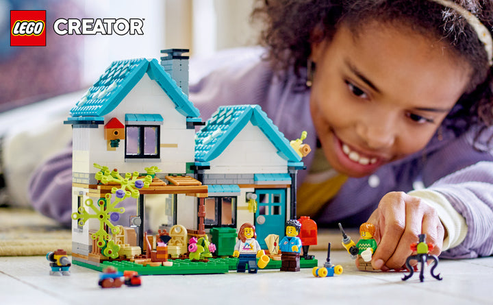 LEGO Creator Casa acogedora 3 en 1 Set 31139 Kit de